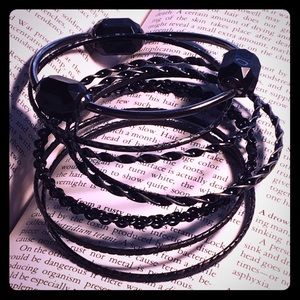 Black Bangle Bundle